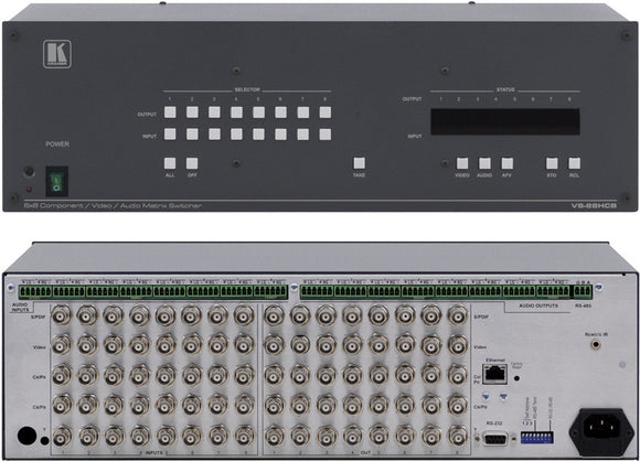 Kramer VS-88HCB 8x8 Universal Matrix Switcher