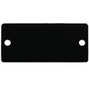 Kramer W-Blank Wall Plate Insert Blank Slot Cover Plate (Gray)