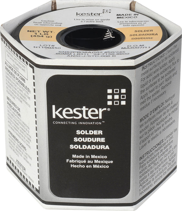 Kester 2% Silver Solder 21AWG 031 Diameter