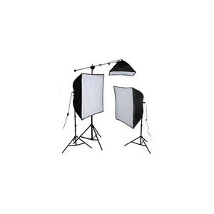 Smith Victor KSB-1250F 3-Light 700 watt Fluorescent SoftBox Light Kit