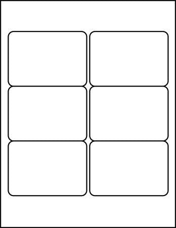 Betacam SP Face Laser Labels 100 Sheet Pack