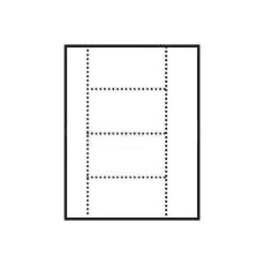 Betacam SP Small Cassette Case Laser Inserts 100 Sheet Pack