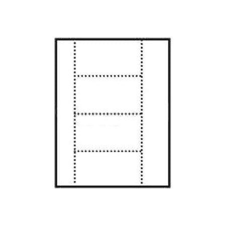 Betacam SP Small Cassette Case Laser Inserts 100 Sheet Pack