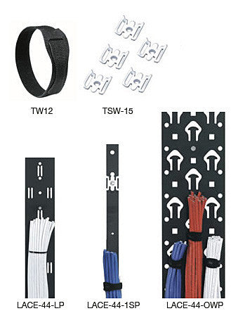 4 3/4 in Width 44 Space with Tie Posts