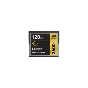 Lexar LC128CRB3600 Professional 3600x CFast 2.0 Memory Card - 128GB