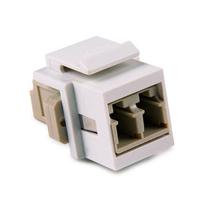 HellermannTyton LCINSERT-W LC Fiber Module - White