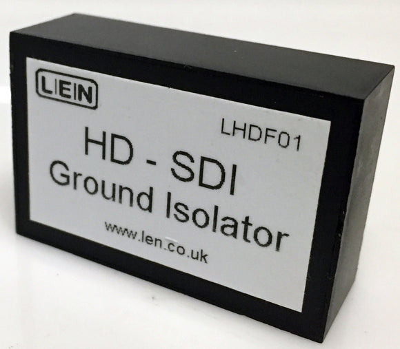 LEN HDF01 Single Channel Passive HD Video Ground Isolator