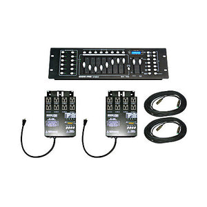 Lightronics SB-02 DMX System In A Box With 2 SD-4102 Dimmers