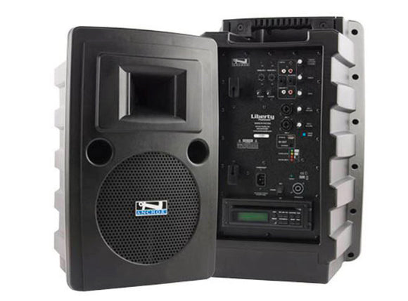 Anchor Liberty 7500MU2 Platinum Portable Sound System w/MP3 and 2 Wireless Recvr