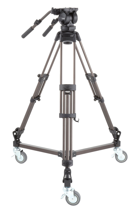 Libec LX10 Studio  Professional 2-Stage Aluminum Tripod System w/ Dolly