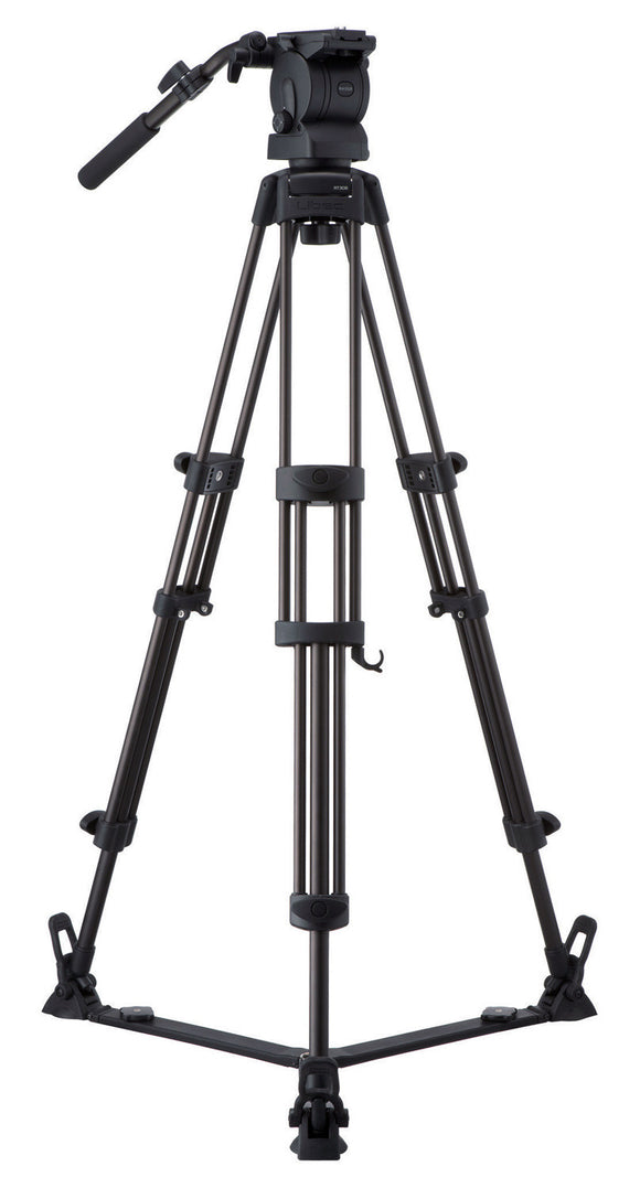 Libec RS-350R Professional 2-Stage Aluminum Tripod System w/ Floor Level Spreader