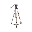 Libec RSP-750C Carbon Tripod System with Floor-level Spreader for ENG Setups