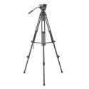 Libec TH-X Tripod & Fluid Head with Mid-Level Brace & Case