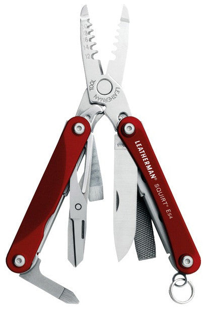 Leatherman 831197 Squirt ES4 Keychain Multipurpose Tool