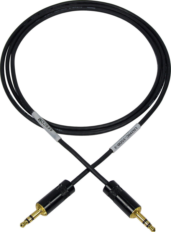 Sescom LN2MIC-35DB-3 3.5 Line to Mic DSLR Cable for Tascam DR-100 - 3 Foot