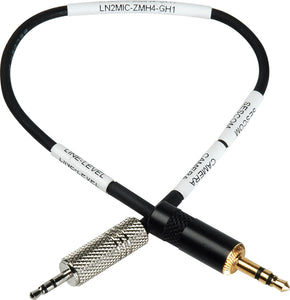 Sescom LN2MIC-ZMH4-GH1 2.5mm Line to Mic DSLR Cable for Zoom H4N 9 Inch