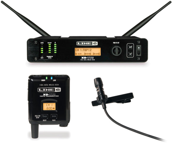 Line 6 XD-V75L 14 channel 24GHz Digital Wireless System w/Bodypack Tx & Lavalier