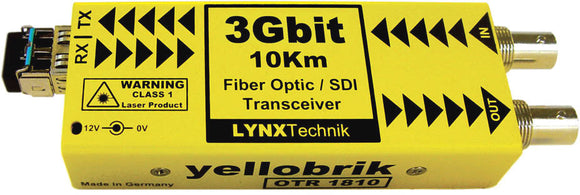 LYNX Technik Yellobrik OTR 1810 SD/HD/3G - SDI / Fiber Tranceiver