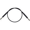 Bittree LPC3600-110 Long Frame Patchcord Nickel 36in - Black