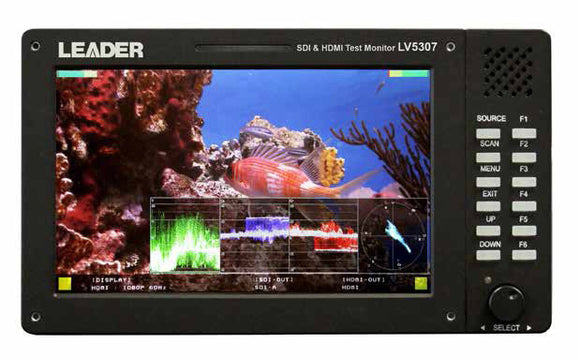 Leader LV5307 SDI and HDMI Test Monitor