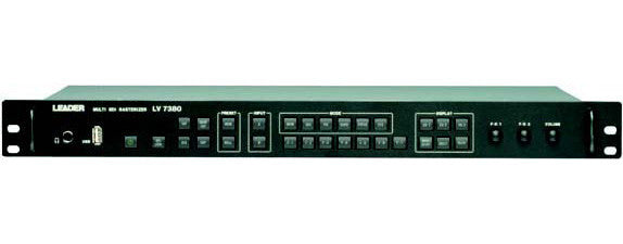 Leader LV7380 Multi SDI Rasterizer