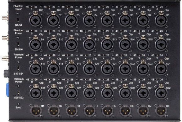 Fiberplex LightViper VIS-1832 Analog Optical Snake Head 32x8 2 Split Outputs (ST Optics)