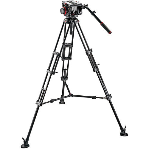 Manfrotto 509 HD Head with 545B Tripod and Midlevel Spreader