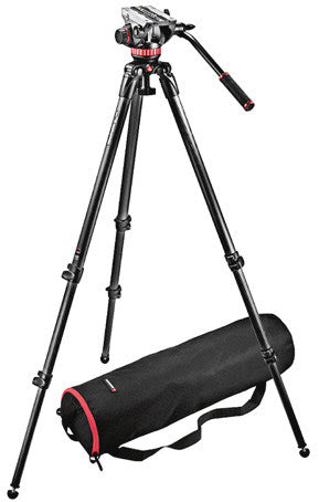 Manfrotto MVK502C Tripod MVH502A & 535 CF & Bag