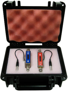 Advanced Fiber Products MC2 3G HD BNC to ST Fiber Optic Tx/Rx Kit with International Power Supplies