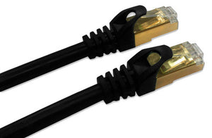 CAT7 10Gbps S-STP Flexible Molded Patch Cord 1FT