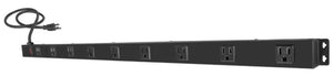 MC3 PB9-03 9-Outlets Surge Protector Wallmount PowerBar with 3FT Cord