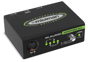 M-Audio USB Midisport 2x2 PC/Mac Interface