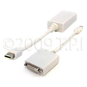 TecNec Mini Display Port to DVI-D Adapter Cable Equivalent to Apple MB570Z/A