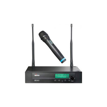 Mipro ACT-311/ACT-30H Single Channel Bodypack Wireless System - Handheld Mic