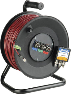 Cable Reel Connect-N-Go Component 1080i Over CAT5 with Belden BL-7987R Zero Skew 250FT