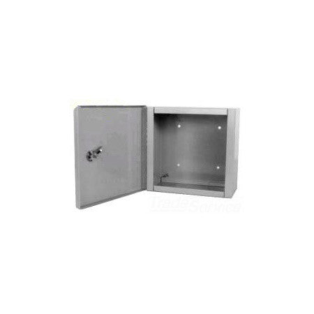 Milbank 10106-LC1 Indoor Surface Mount Hinged Cover Junction / Pull Box 10x10x6