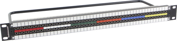 Switchcraft MMVP DIN 1.0/2.3 Patchbay 2x48 Normalled & Terminated - 1RU