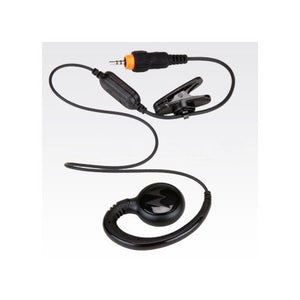 Motorola HKLN4437A Short Cord Lightweight Swivel Earpiece with In-line Mic