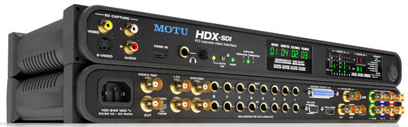 Motu HDX-SDI Video Interface with ExpressCard34 for Laptop Computers