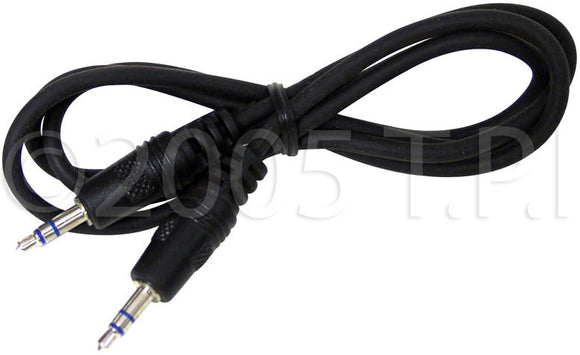 TecNec Stereo 3.5mm Mini Male to Stereo Mini Male Audio Cable 6FT Packaged