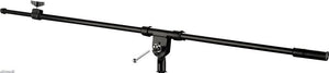 On-Stage Top Mount Euro Style Boom - 32In to 63In - Black