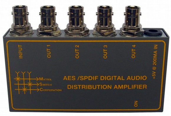 Matrix Switch MSC-SDI/ASI4 Distribution Amplifier