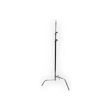 Matthews 40 Inch Double Rise C Stand with Turtle Base- Chrome