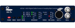 Mutec MC-81 9 channel AES Format & Sampling Rate Converter AES3/11id to AES3/11