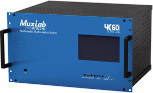 Muxlab 500480-US Multimedia Matrix 16x16 HDMI 2.0 4K / US