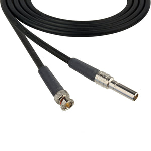 Mid-Size Canare Video Patch Cable to BNC 1FT Black