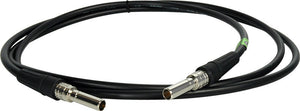 Canare MVPC006FBK 75 Ohm Mid-Size Video Patch Cord 6FT Black