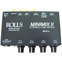 Rolls MX51S Mini Mix II 4 Channel Mixer with Headphone Jack