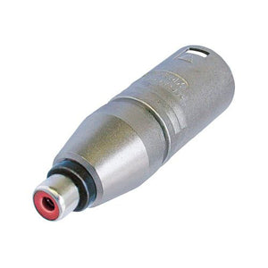 Neutrik NA2MPMF-POS 3 Pole XLR Male RCA / Phono Socket