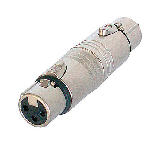 Neutrik NA3FF-POS 3 Pin Female XLR to 3 Pin Female XLR